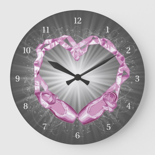 Love Ballet Large Clock (Front)