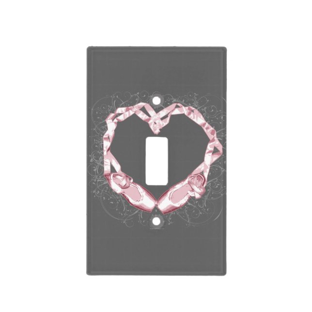 Love Ballet Light Switch Cover (Front)