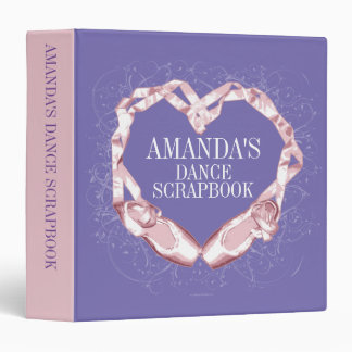 Love Ballet - Personalized dance 3 Ring Binder