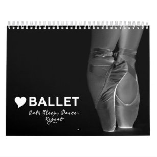 Love Ballet Photo Wall Calendar