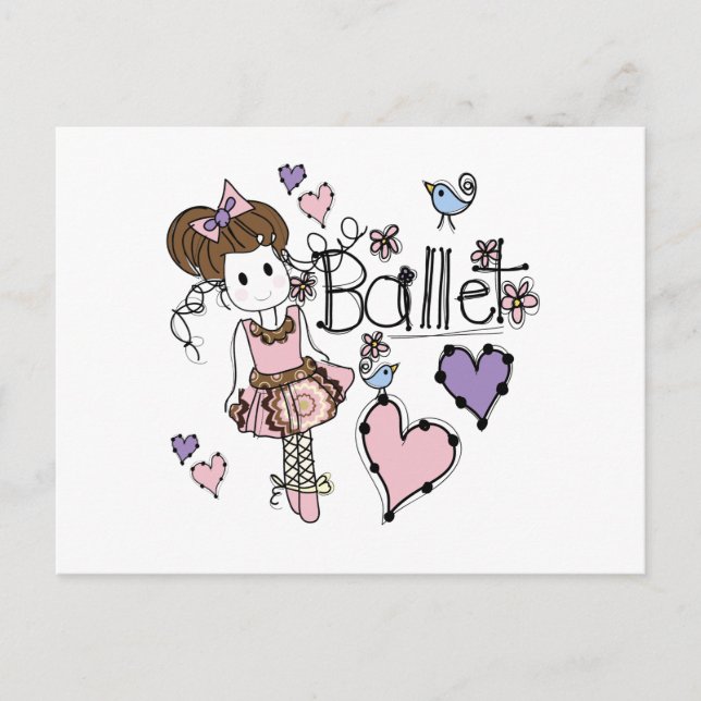 Love Ballet Postcard (Front)