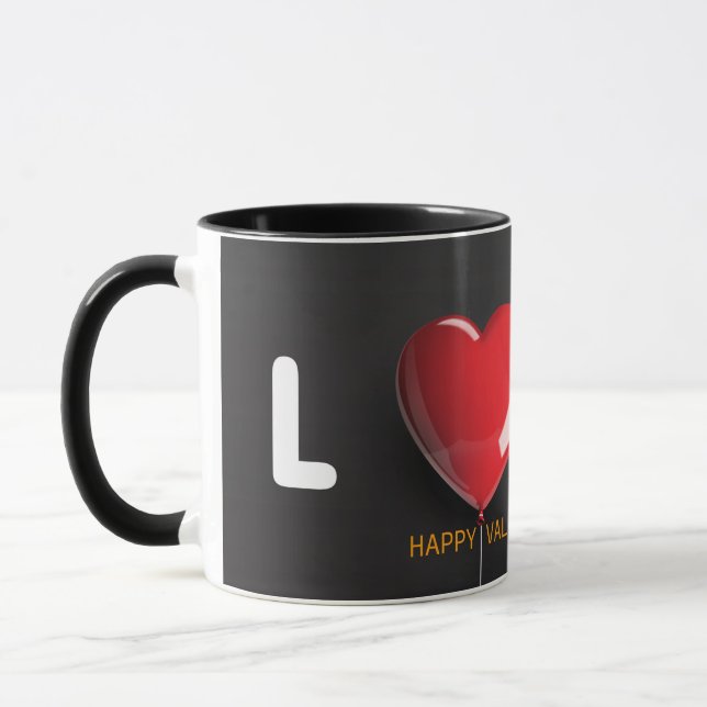 LOVE Balloon Mug (Left)