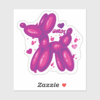 Love Balloon Sticker