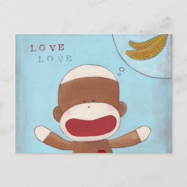 Love & Bananas Postcard (Front)