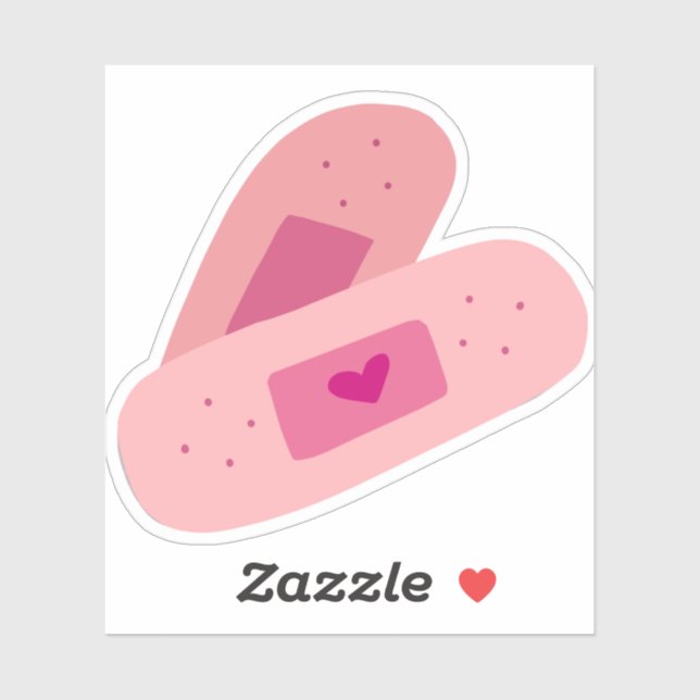 love bandaid sticker (Sheet)