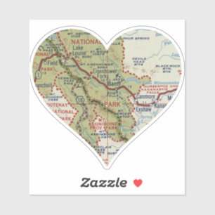 Love Banff National Park Sticker