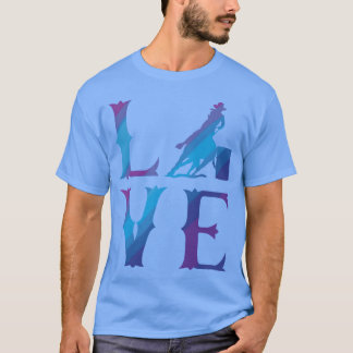 Love Barrel Racing funny T-Shirt