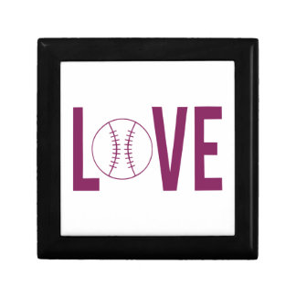 Love Baseball Jewelry Box
