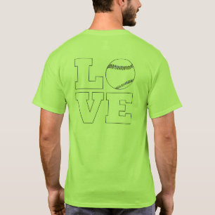 Love Baseball / Softball Men's T-Shirt