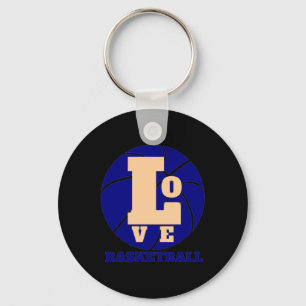 Love Basketball 3 Keychain