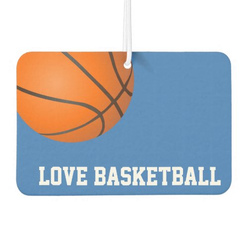 Love Basketball Air Freshener