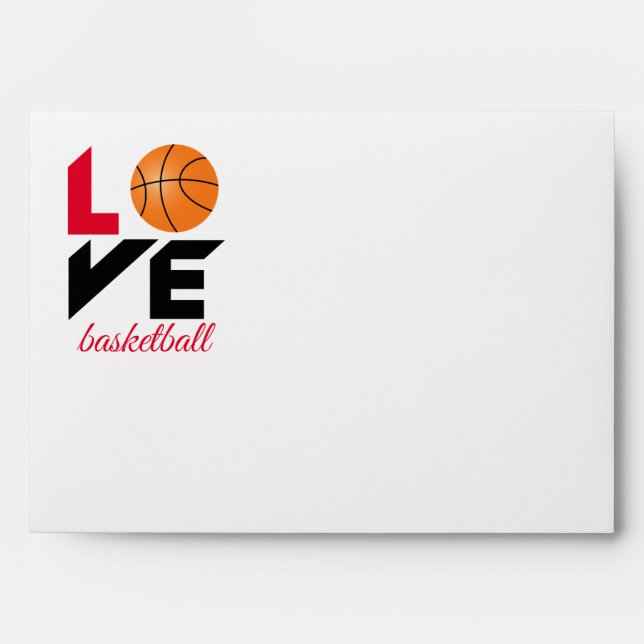 Love basketball envelope (Front)