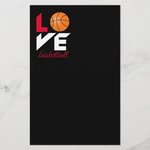 Love basketball flyer