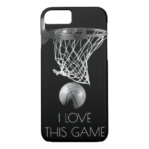 Love Basketball Game Black & White iPhone 8/7 Case