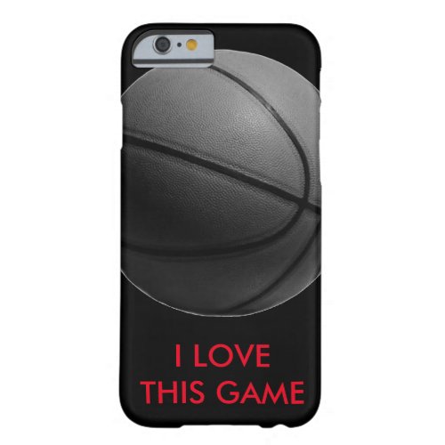 Love Basketball iPhone 6 Case