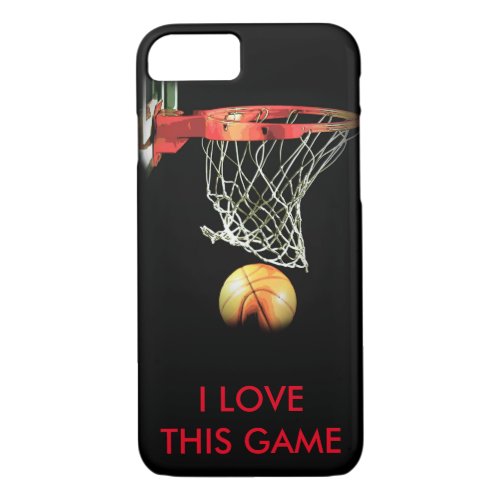 Love Basketball iPhone 7 Case