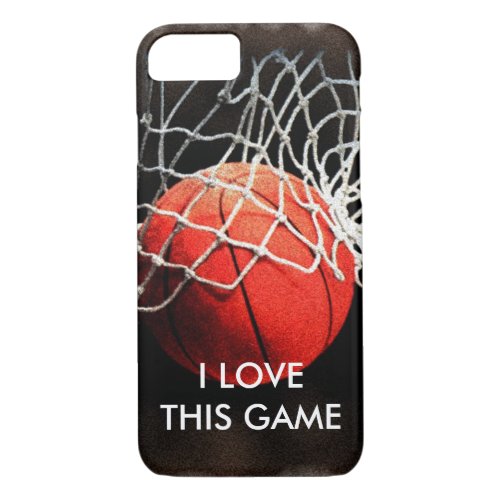 Love Basketball iPhone 7 Case