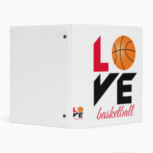 Love basketball mini binder