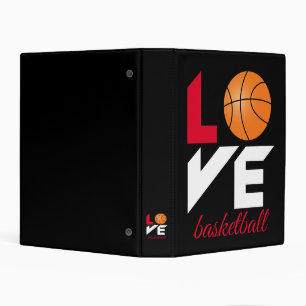 Love basketball mini binder