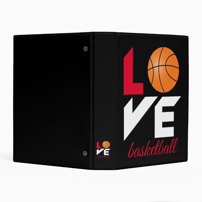 Love basketball mini binder (Background)
