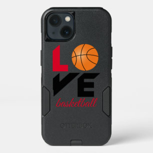 Love basketball iPhone 13 case