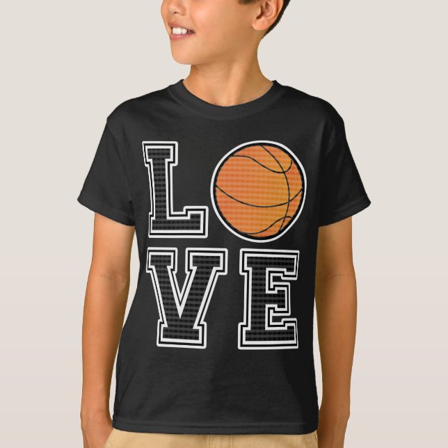 Love Basketball T-Shirt (Front)