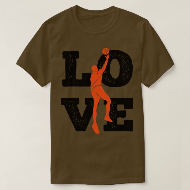 LOVE Basketball T-Shirt (Design Front)