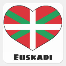 Love Basque Style Sticker