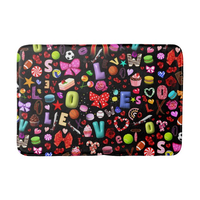 Love Bath Mat (Front)