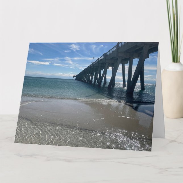 Love beach  card (Front)