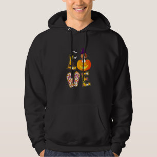 Love Beagle Pumpkin Halloween T Halloween Hoodie