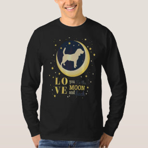 Love Beagle To The Moon T-Shirt