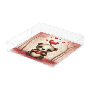 Love Bear 1 Acrylic Tray