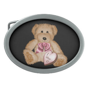 LOVE BEAR BELT BUCKLE