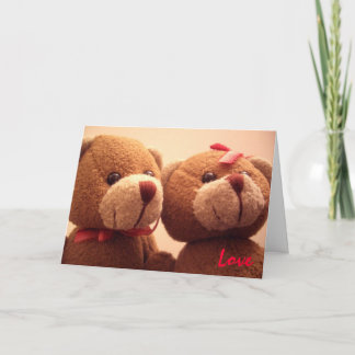 Love Bear Holiday Card