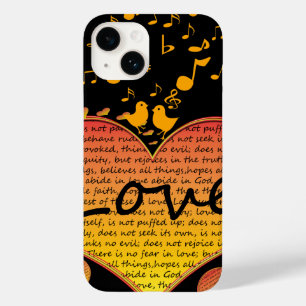 Love Bears All Things 1 Corinthian 13 iPhone Cover
