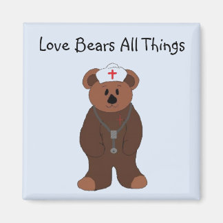 Love Bears All Things Magnet
