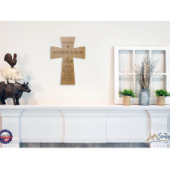 Love Bears All Wedding Anniversary Wall Cross (Lifestyle)