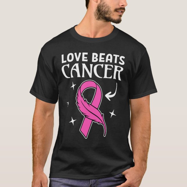Love Beats Cancer T-Shirt (Front)