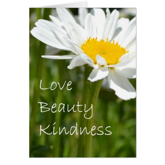Love, Beauty, Kindness Cards (Front)