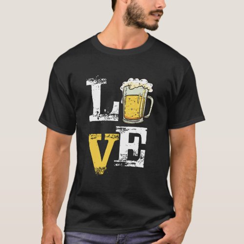 Love Beer Support Day Drinking T_Shirt