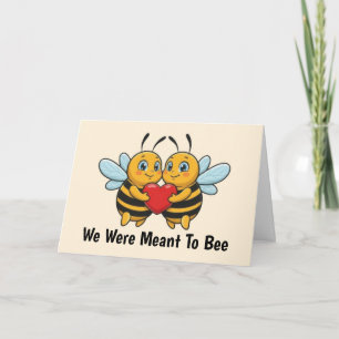 Love Bees Valentine's Day Card