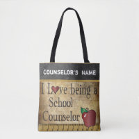 Love Being a School Counselor | DIY Name Tote Bag