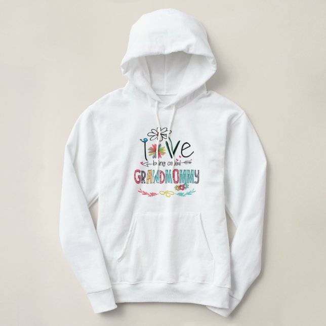 Love being called grandmommy shirt (Design Front)