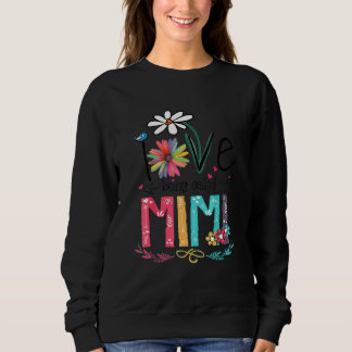 Love Being Called Mimi Png Svgmimi Sweatshirt