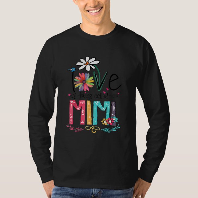 Love Being Called Mimi Png Svgmimi T-Shirt (Front)