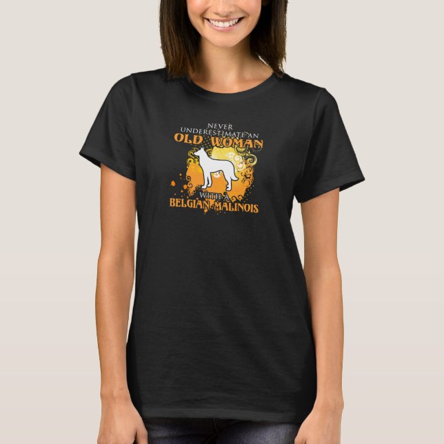 love Belgian Malinois Funny Gift T-Shirt (Front)