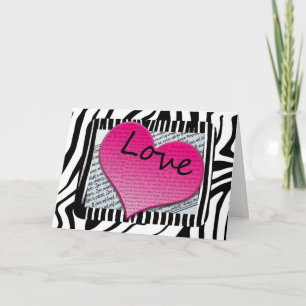Love Believes, Endures- 1 Corinthians 13 Hearts Holiday Card