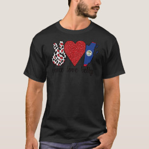 Love Belize Proud Belizean Flag Belizean Roots T-Shirt