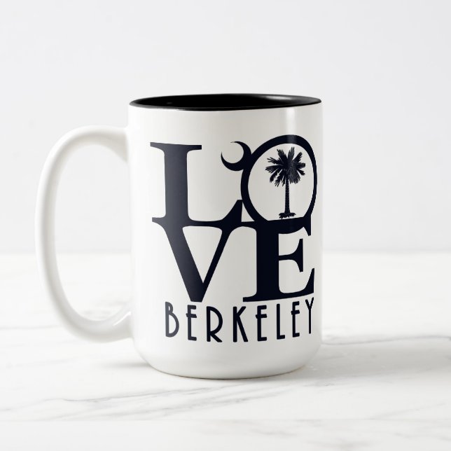LOVE Berkeley SC 15oz Two-Tone Coffee Mug (Left)